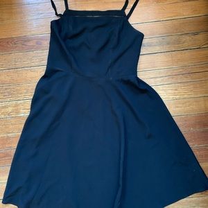 NWT Black classy swing dress